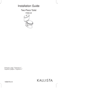 KALLISTA P70001-00 Guia De Instalacion