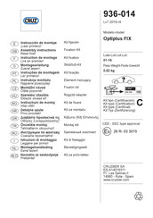 CRUZ 936-014 Instrucciones De Montaje