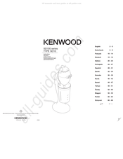 Kenwood SD100 Serie Manual De Instrucciones