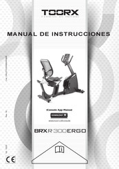 toorx BRXR 300Ergo Manual De Instrucciones