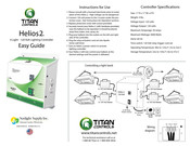 Titan Controls Helios 2 Guia De Inicio Rapido