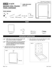 Uline H-2275 Manual De Instrucciones