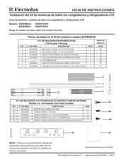 Electrolux ICON E32AF75JPS Instrucciones De Montaje