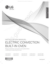 LG LSWD306ST Manual Del Usuario