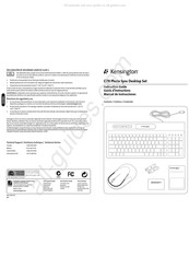 Kensington Ci70 Manual De Instrucciones