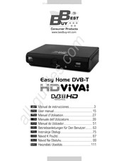 BB Easy Home DVB-T HD ViVA Manual De Instrucciones