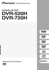 Pioneer DVR-720H Manual De Instrucciones