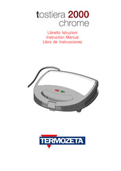 Termozeta TOSTIERA 2000 CHROME Libro De Instrucciones