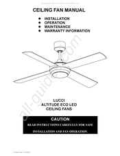 LUCCI Air ALTITUDE ECO LED Manual Del Usuario