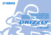 Yamaha YFM125S Manual Del Propietário