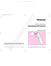 Panasonic ES2235 Manual Del Usuario