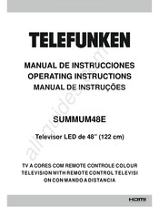 Telefunken SUMMUM48E Manual De Instrucciones