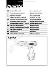 Makita 6223D Manual De Instrucciones