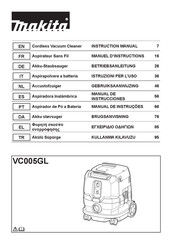 Makita VC005GL Manual Del Usuario