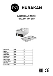 HURAKAN HKN-BM3 Guia De Inicio Rapido