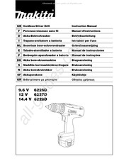 Makita 6227D Manual De Instrucciones