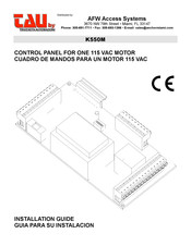 tau K550M Guia Para Su Instalacion