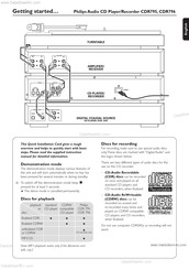 Philips CDR-796 Manual De Instrucciones