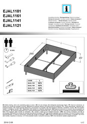 Wohnorama EJAL1141 Instrucciones De Montaje