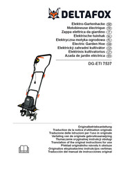 Deltafox DG-ETI 7537 Traducción Del Manual De Instrucciones Original