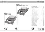 IKA REO basic Manual Del Usuario