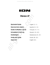 ION Stereo LP Guia De Inicio Rapido