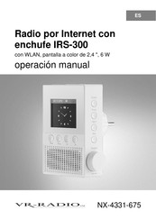 VR-Radio IRS-300 Manual De Operación