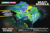 Laser Pegs MEGA TRUCK 20302 Manual Del Usuario