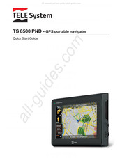 Tele System TS 8500 PND Guia De Inicio Rapido