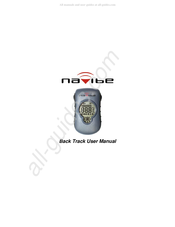 Navibe Back Track Manual Del Usuario