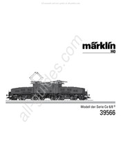 marklin 395566 Manual Del Usuario