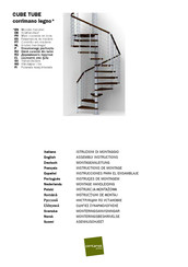 Fontanot CUBE TUBE Instrucciones Para El Ensamblaje