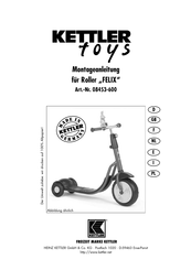 Kettler Toys 08453-600 Manual Del Usuario