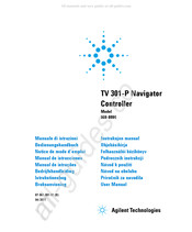 Agilent Technologies TV 301-P Manual De Instrucciones