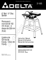 Delta 31-695 Manual De Instrucciones