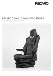 RECARO C 7000 IVECO Manual De Montaje