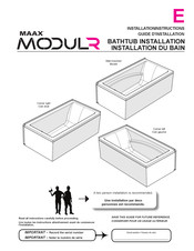 MAAX MODULR Manual Del Usuario