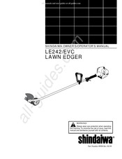 Shindaiwa LE242/EVC Manual Por Propietario/Operador