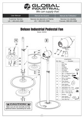 Global Industrial 292593 Manual De Usuario