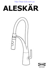 IKEA ALESKAR 502-579-41 Instrucciones De Instalación