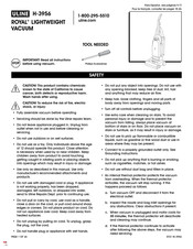 Uline Royal H-3956 Manual Del Usuario