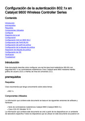 Cisco Catalyst 9800 Serie Manual Del Usuario