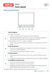 Simrad IS42J Guía Rápida