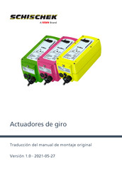 rotork schischek inMax Traducción Del Manual De Montaje Original