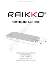 Raikko PowerCase 4s i1400 Instrucciones De Uso