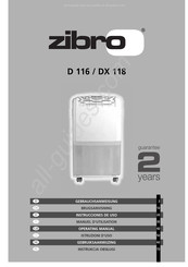 Zibro D 116 Instrucciones De Uso