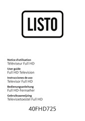 Listo 40FHD725 Instrucciones De Uso