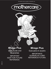 mothercare Mirage Plus Guía Para El Usuario
