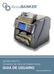 AccuBANKER AB7800 SWITCH Guía De Usuario