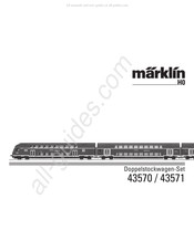marklin 43571 Manual De Instrucciones